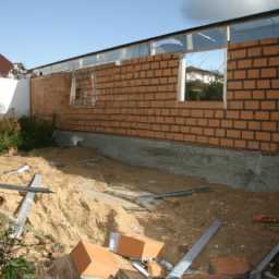 Agrandissement terrasse pour espace de jeu pour enfants Cogolin